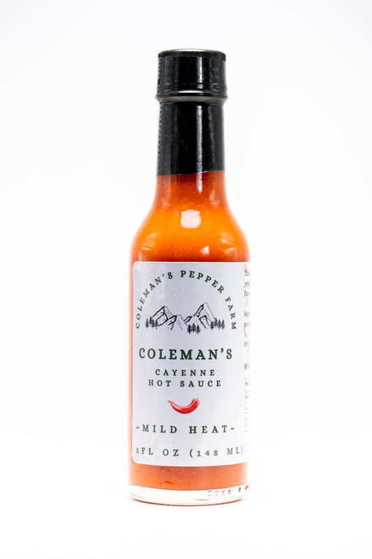 Coleman's Cayenne Hot Sauce (Mild Heat)