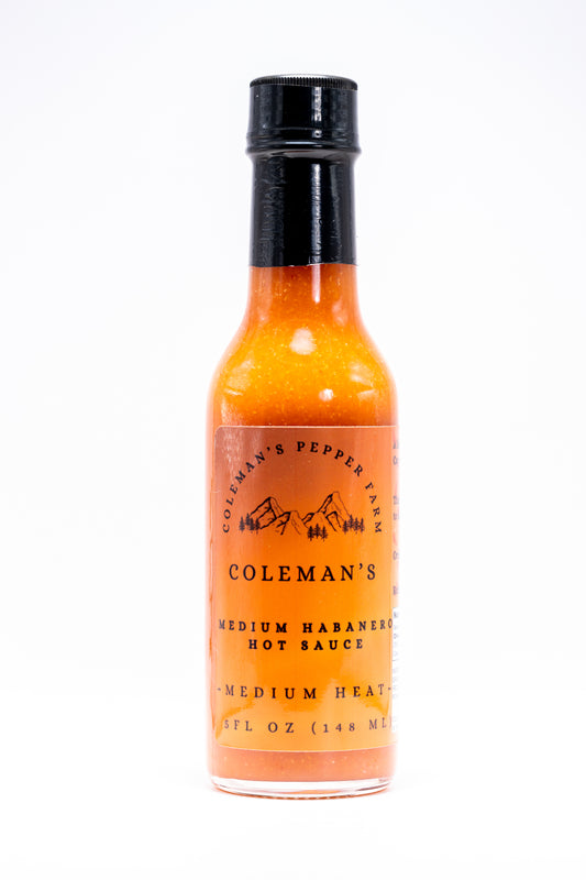 Coleman's Medium Habanero Hot Sauce